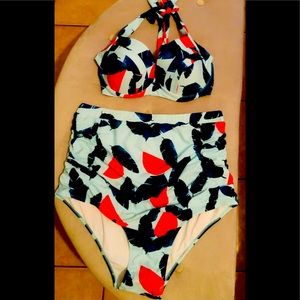 PZZ watermelon bikini